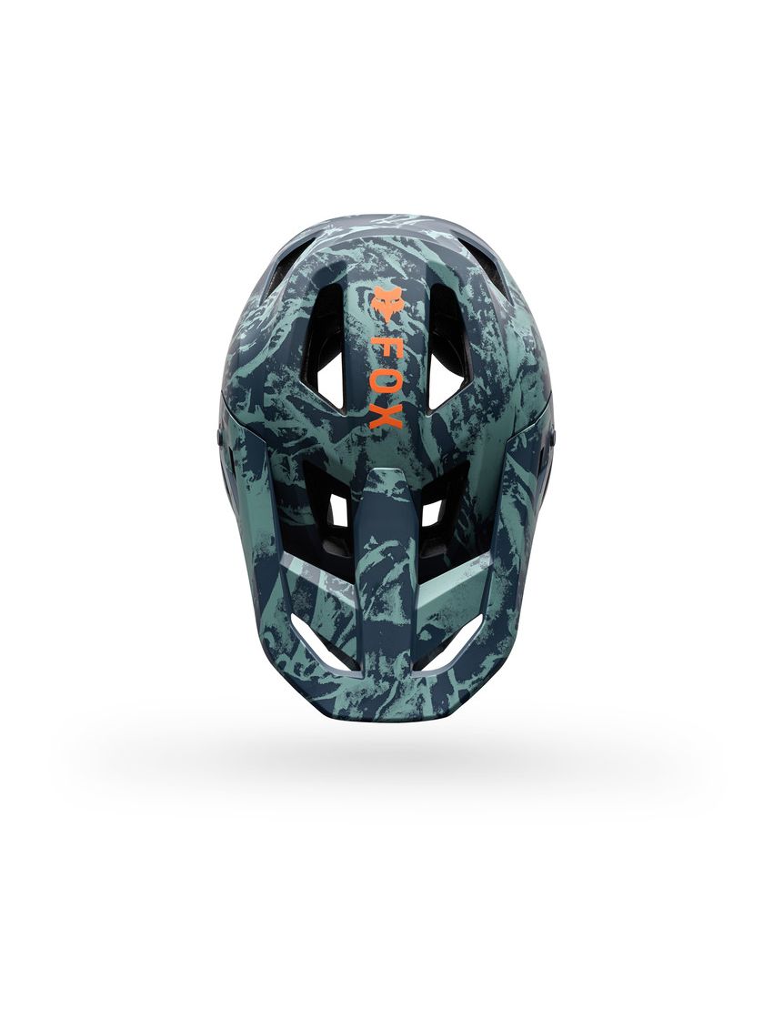 Kask FOX Junior Rampage Img Print Arctic Blue
