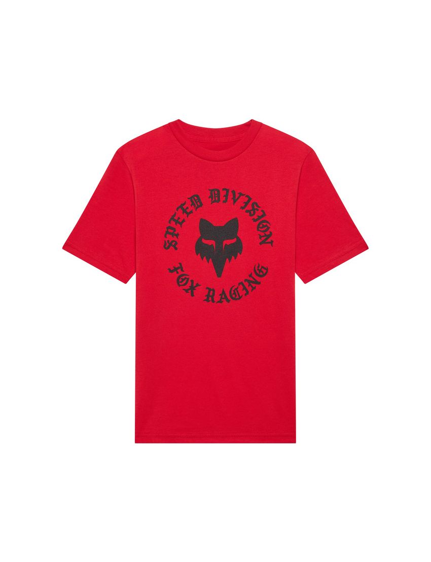 Fox T-shirt Junior  Badge Tibetan Red Yl