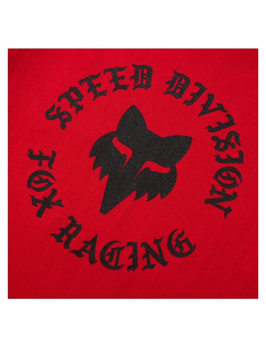 Fox T-shirt Junior  Badge Tibetan Red Yl