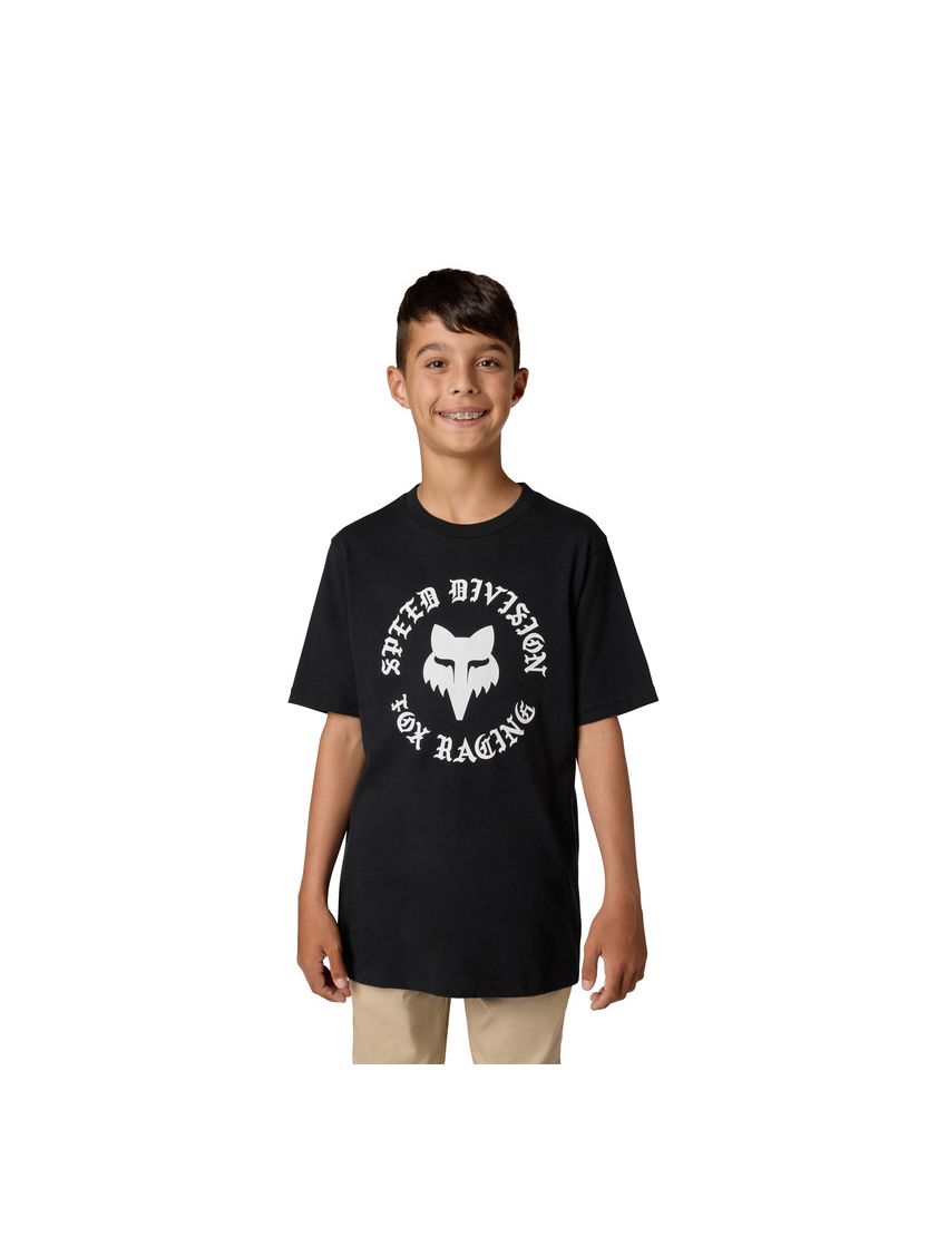 Fox T-shirt Junior  Badge Ultra Black Yl