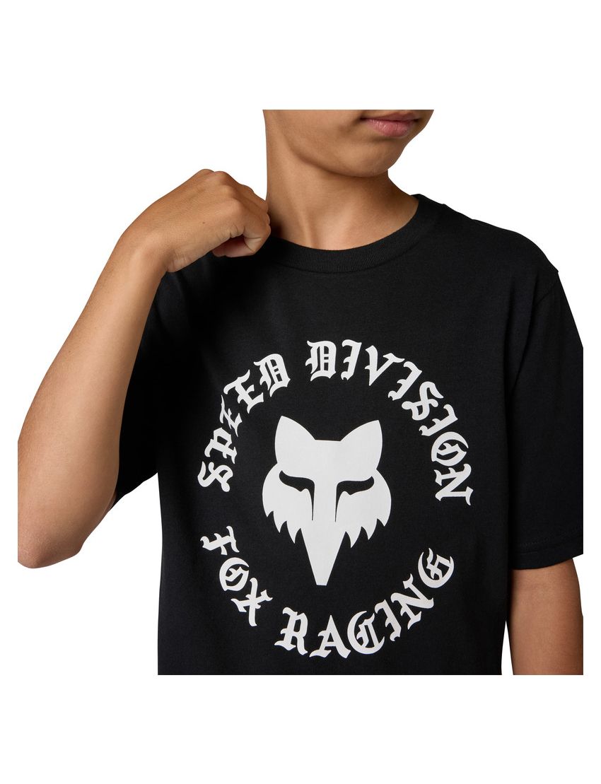 Fox T-shirt Junior  Badge Ultra Black Yl