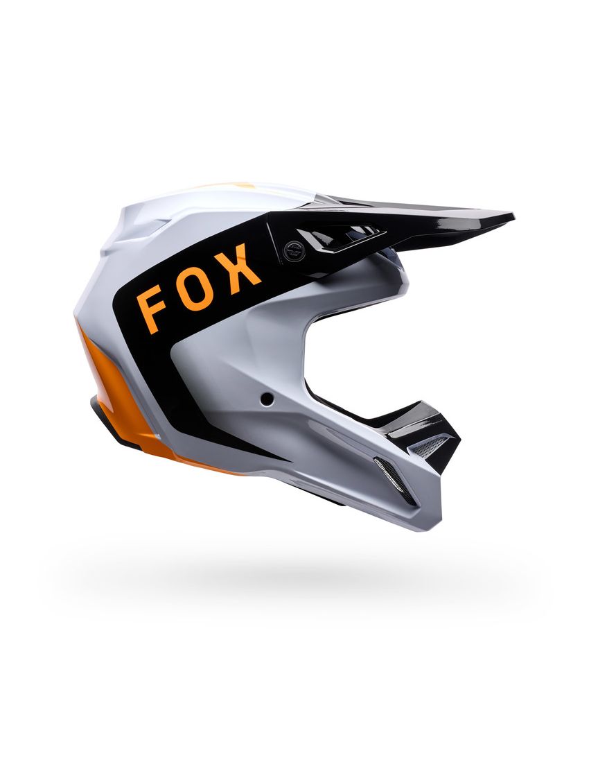 Fox Kask Motocyklowy Junior  V1 Noble Black White Yl