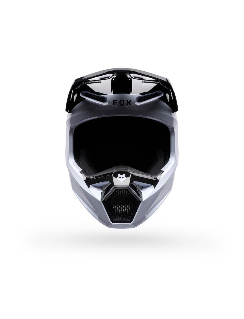 Fox Kask Motocyklowy Junior  V1 Noble Black White Yl