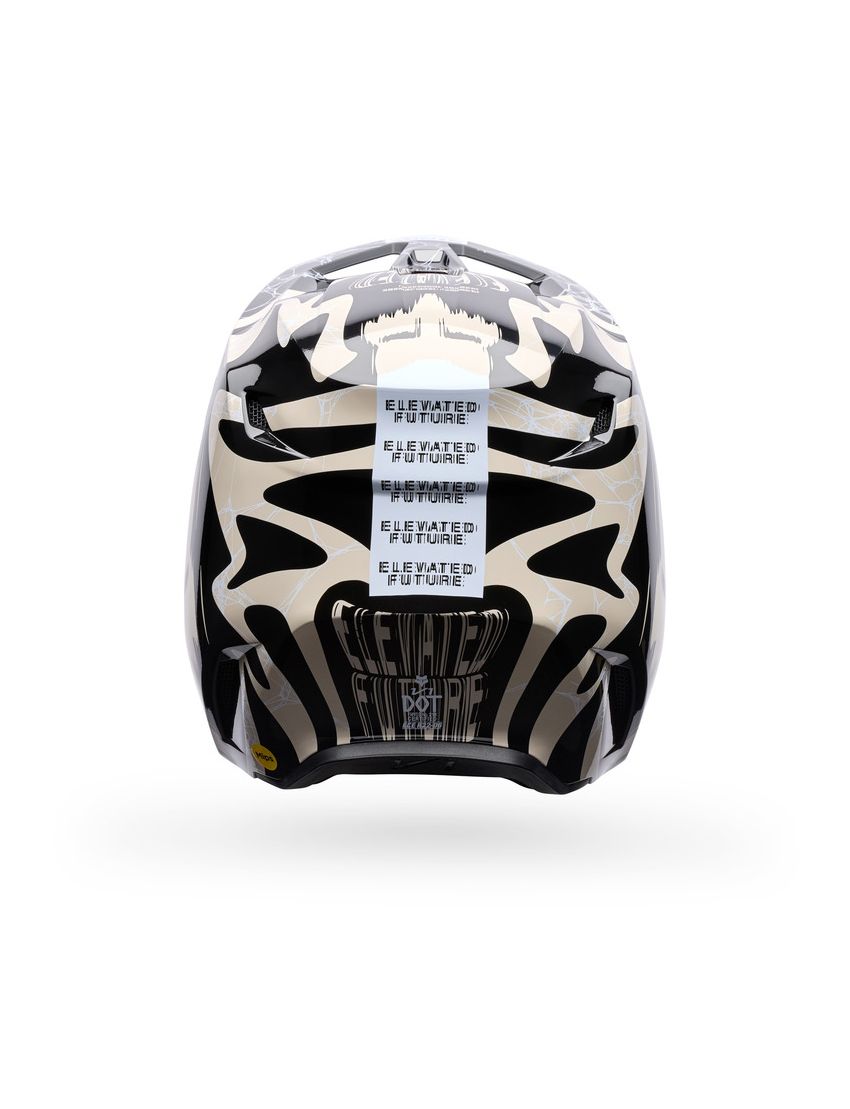 Fox Kask Motocyklowy Junior  V1 Diffuse Se Black Ym