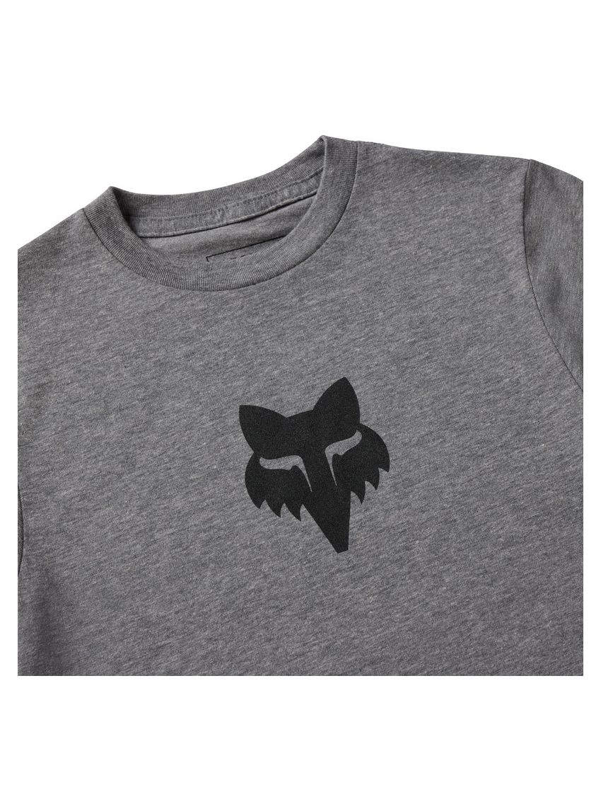 Fox T-shirt Junior  Head Heather Dark Grey Yl