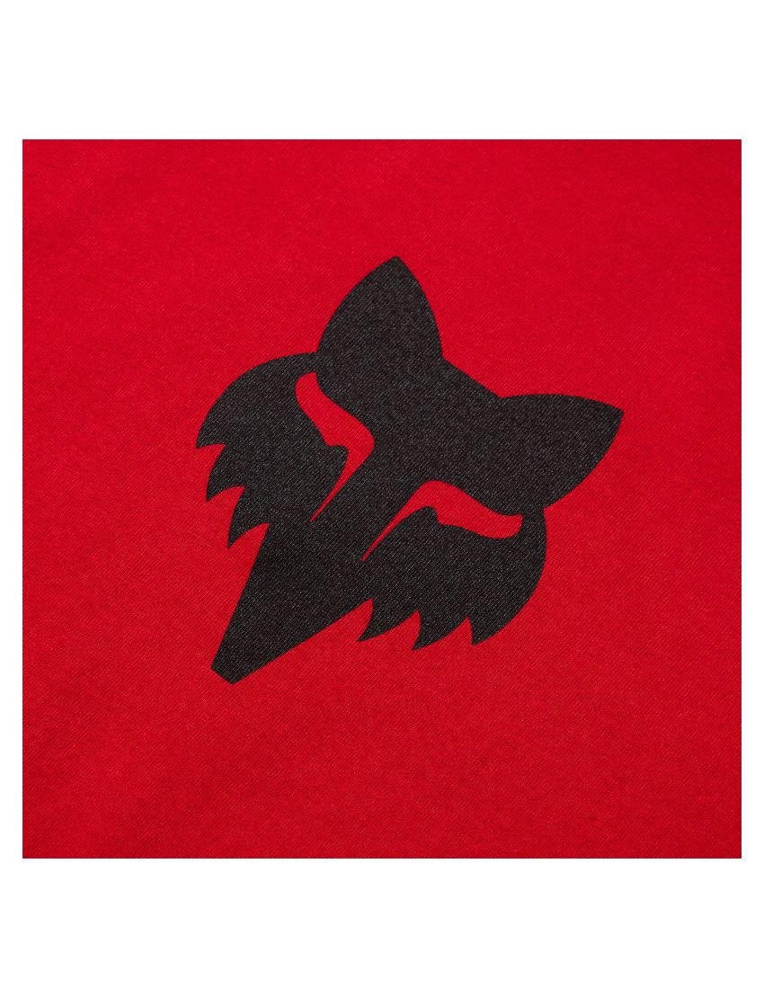 Fox T-shirt Junior  Head Tibetan Red Yl