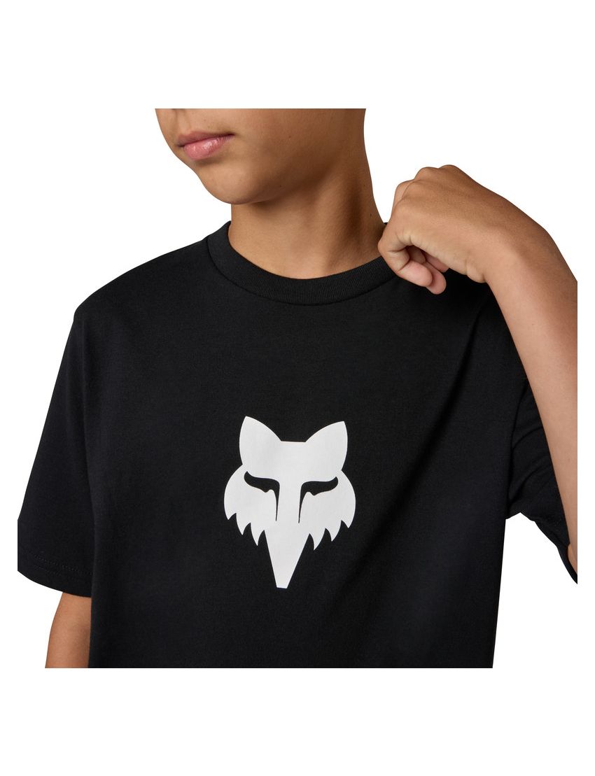 Fox T-shirt Junior  Head Ultra Black Yl