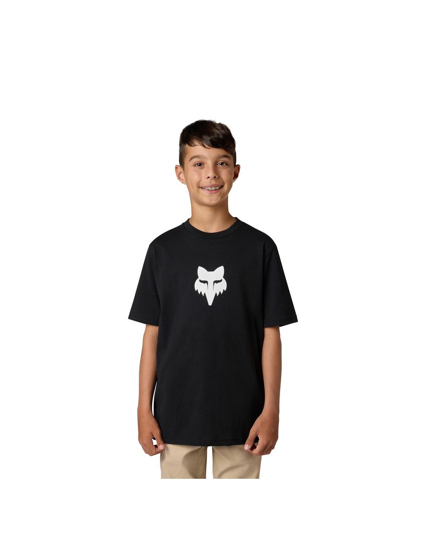 Fox T-shirt Junior  Head Ultra Black Yl