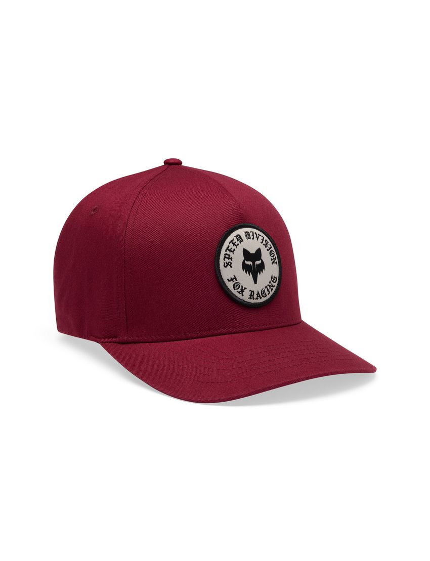 Fox Czapka Z Daszkiem  Badge Flexfit Cabernet S/m