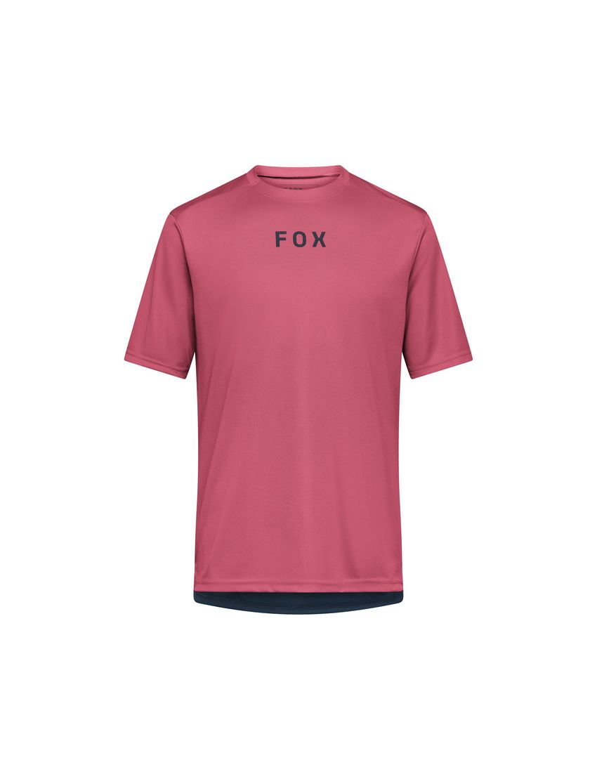 Fox Koszulka Rowerowa  Ranger Wordmark Berry S
