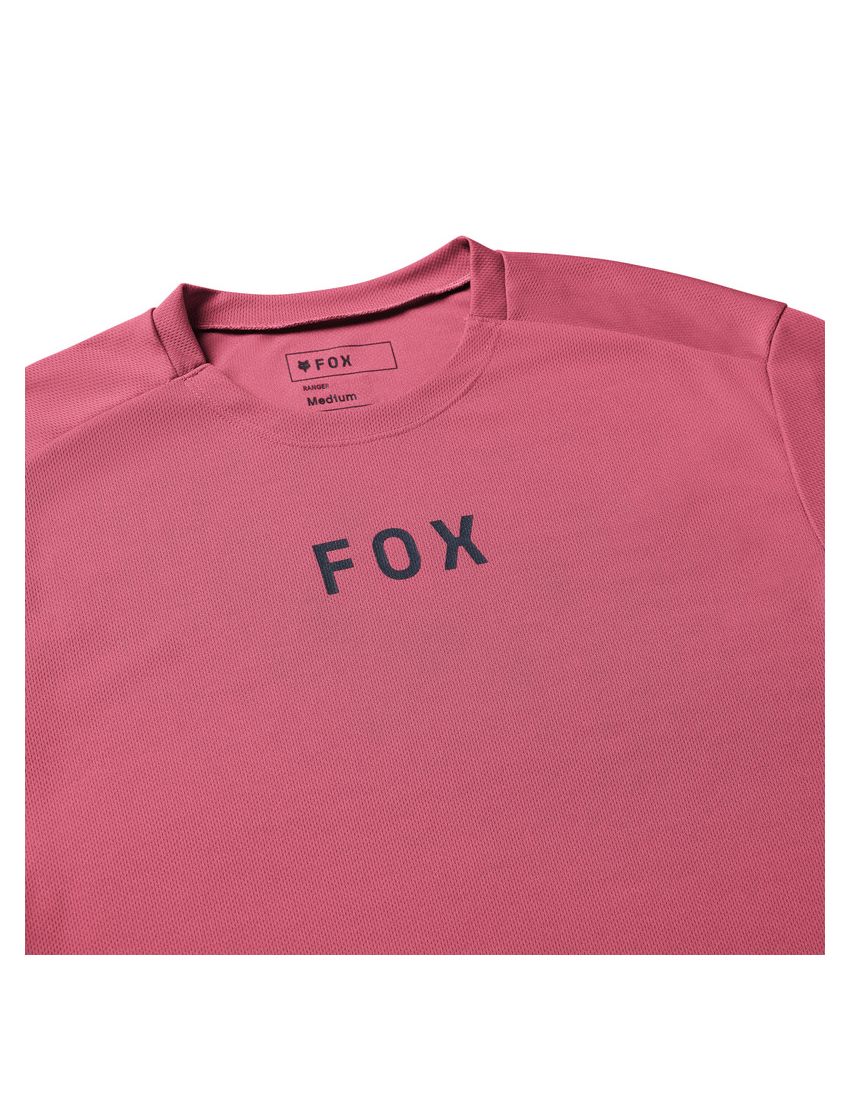 Fox Koszulka Rowerowa  Ranger Wordmark Berry S