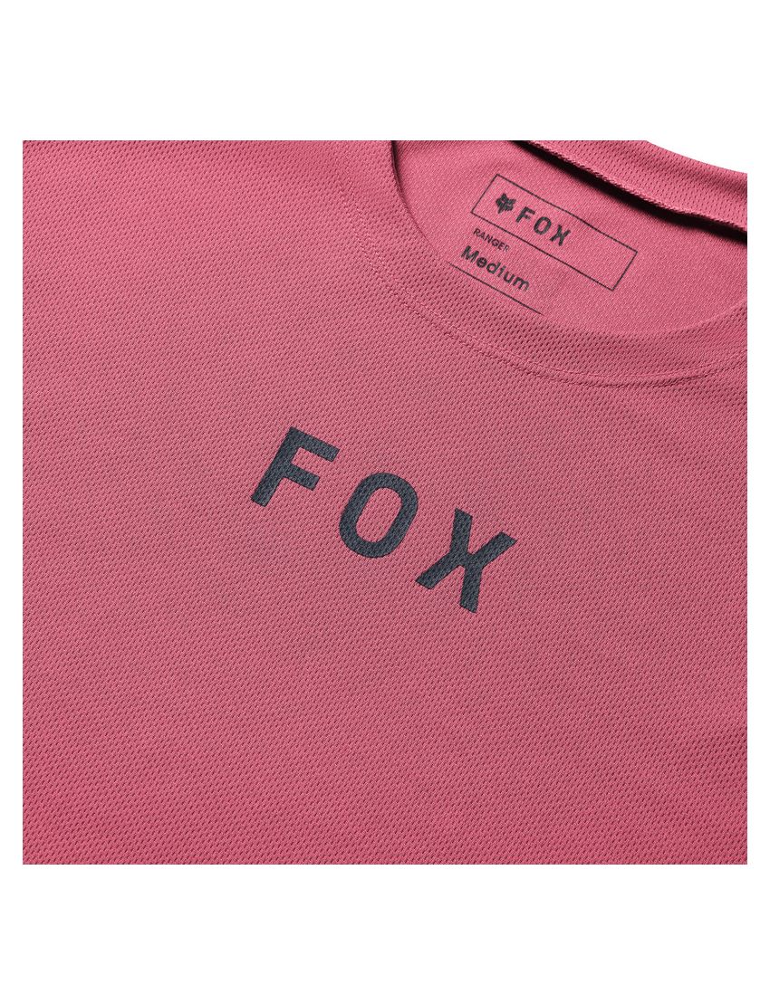 Fox Koszulka Rowerowa  Ranger Wordmark Berry S