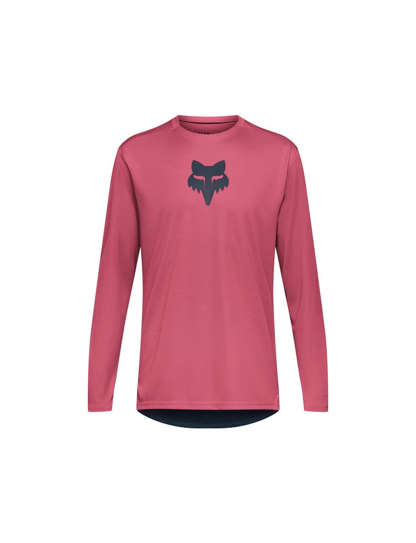 Fox Koszulka Rowerowa Z DŁugim RĘkawem  Ranger Head Berry L