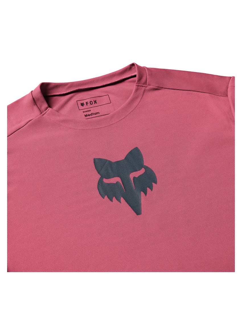 Fox Koszulka Rowerowa Z DŁugim RĘkawem  Ranger Head Berry L
