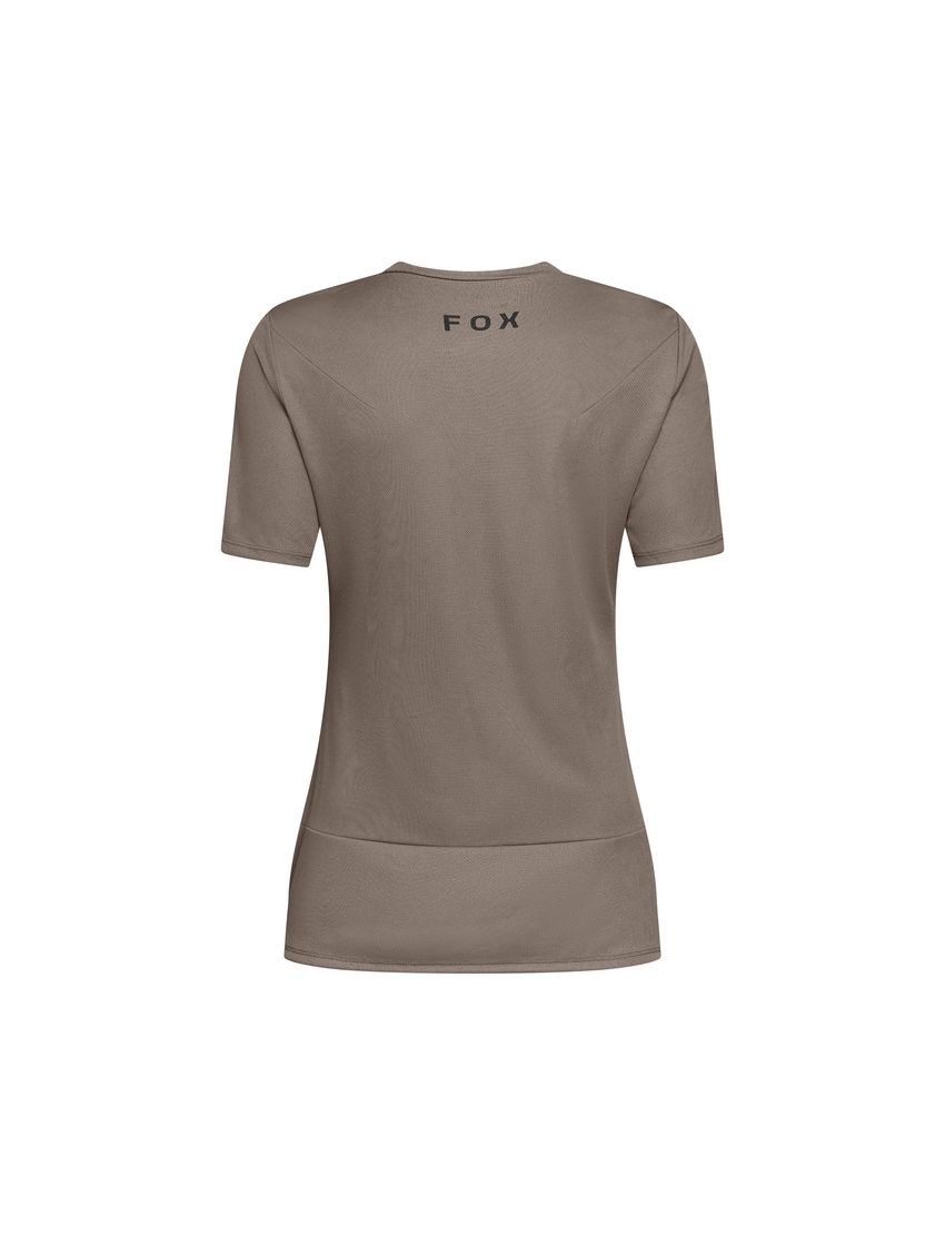 Fox Koszulka Rowerowa Damska  Ranger Wordmark Head Nutmeg M