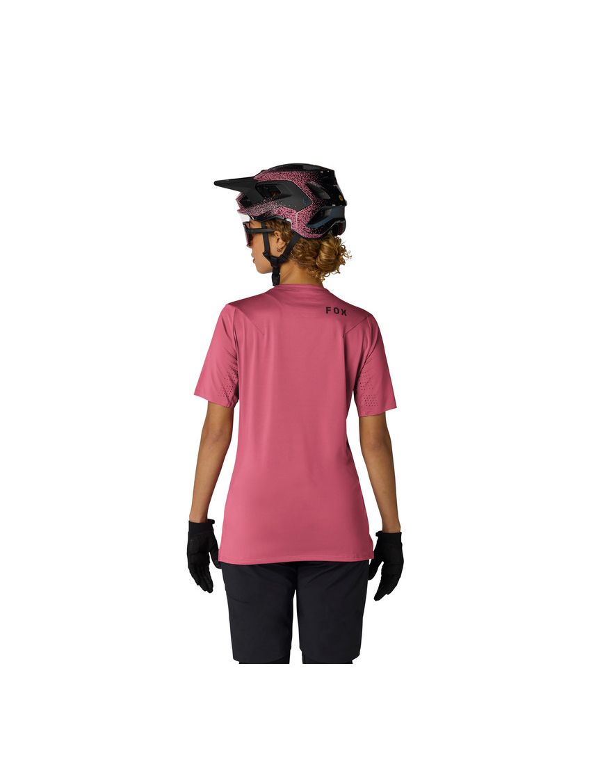 Fox Koszulka Rowerowa Damska  Flexair Berry M