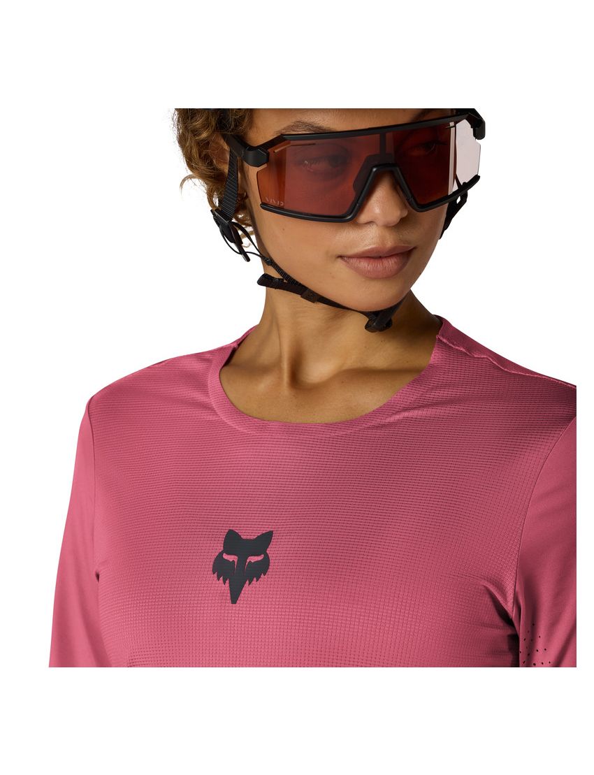 Fox Koszulka Rowerowa Damska  Flexair Berry M