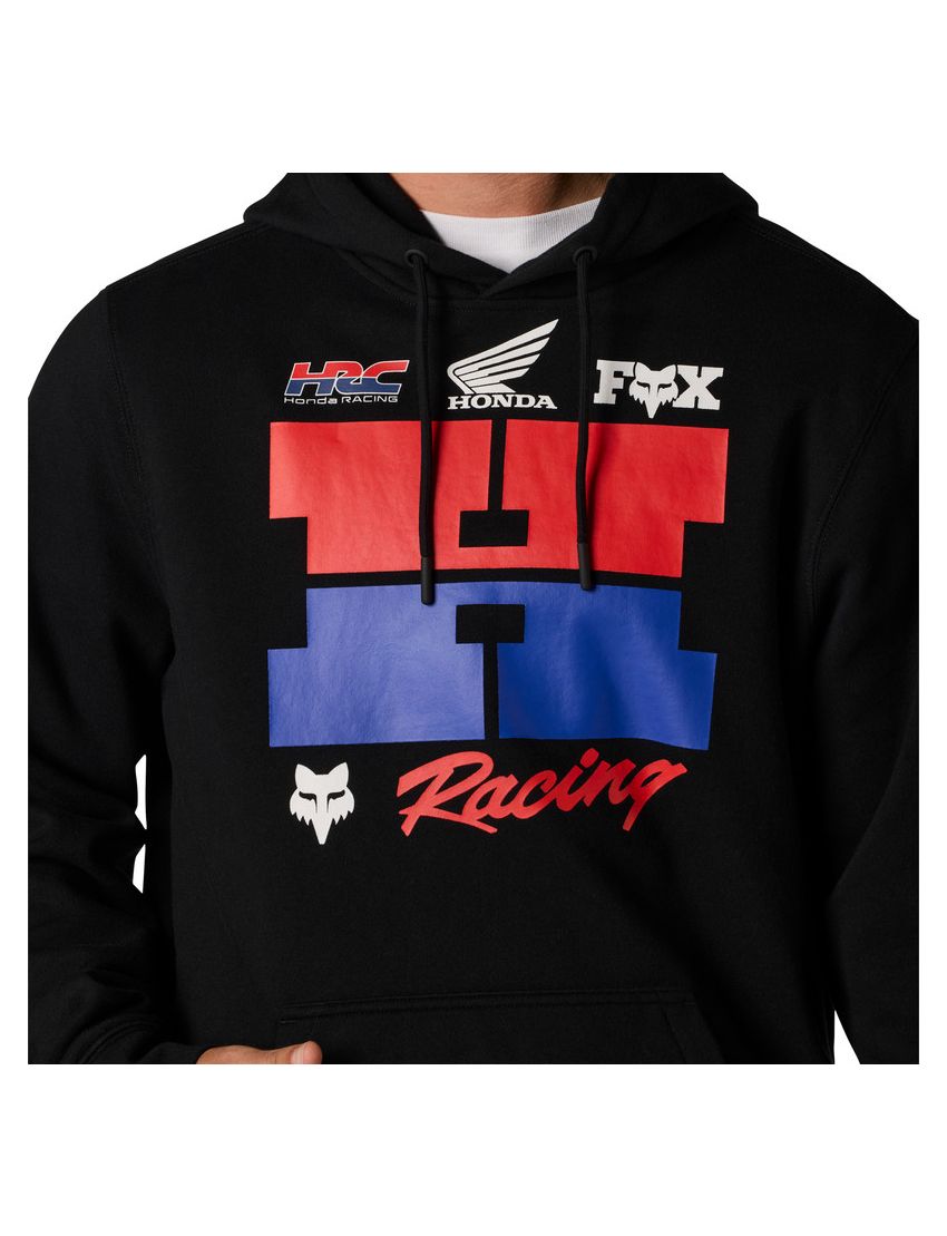 Fox Bluza Z Kapturem  Honda Black S