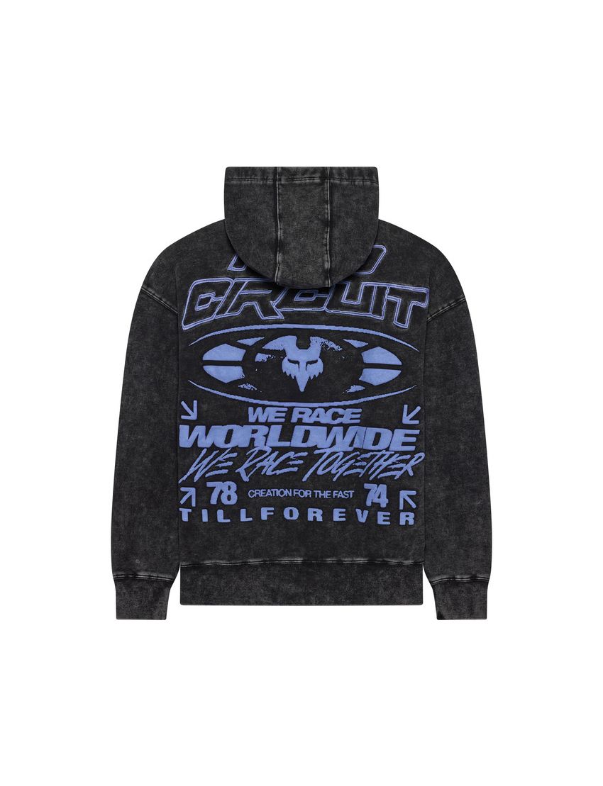 Fox Bluza Z Kapturem  Pro Circuit Fleece Po Black S
