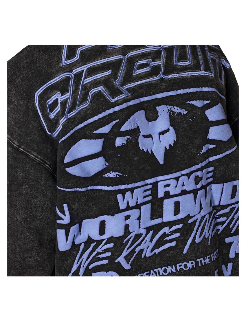 Fox Bluza Z Kapturem  Pro Circuit Fleece Po Black S