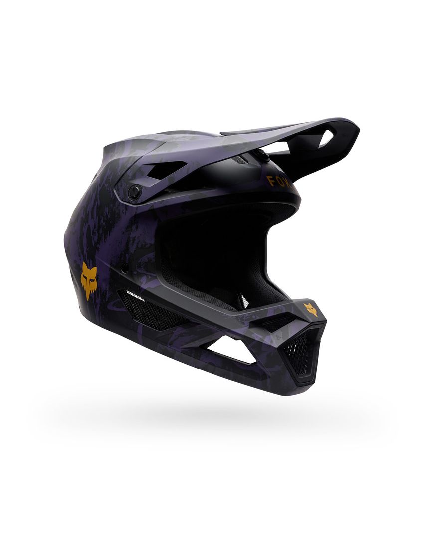 Kask FOX Junior Rampage Img Print Plum