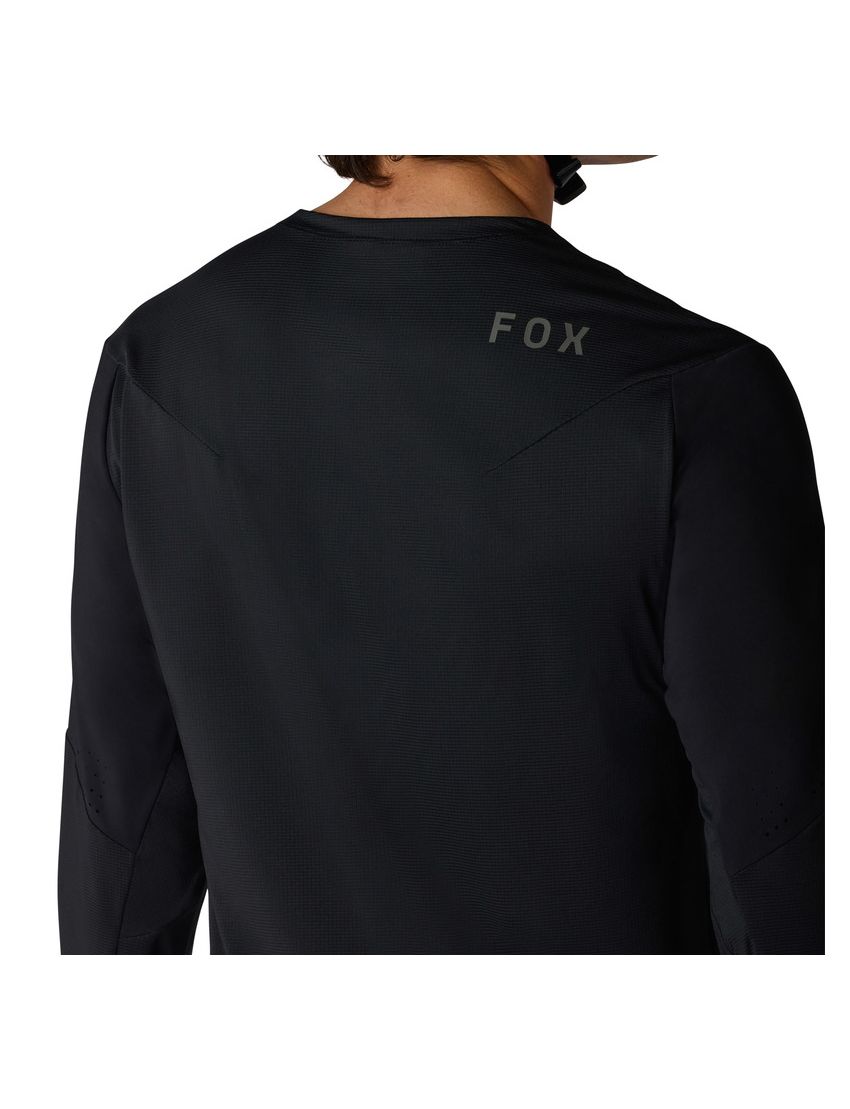 Fox Koszulka Rowerowa Z DŁugim RĘkawem  Flexair Black S