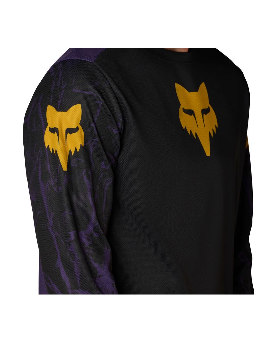 Fox Koszulka Rowerowa Z DŁugim RĘkawem  Ranger Img Print Plum S