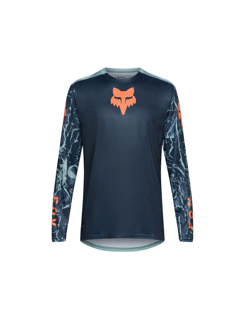 Fox Koszulka Rowerowa Z DŁugim RĘkawem  Ranger Img Print Arctic Blue M
