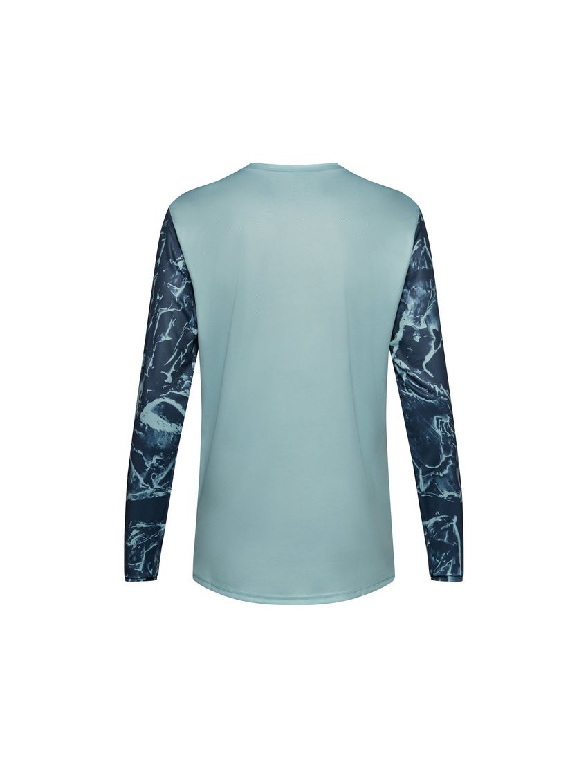 Fox Koszulka Rowerowa Z DŁugim RĘkawem  Ranger Img Print Arctic Blue M
