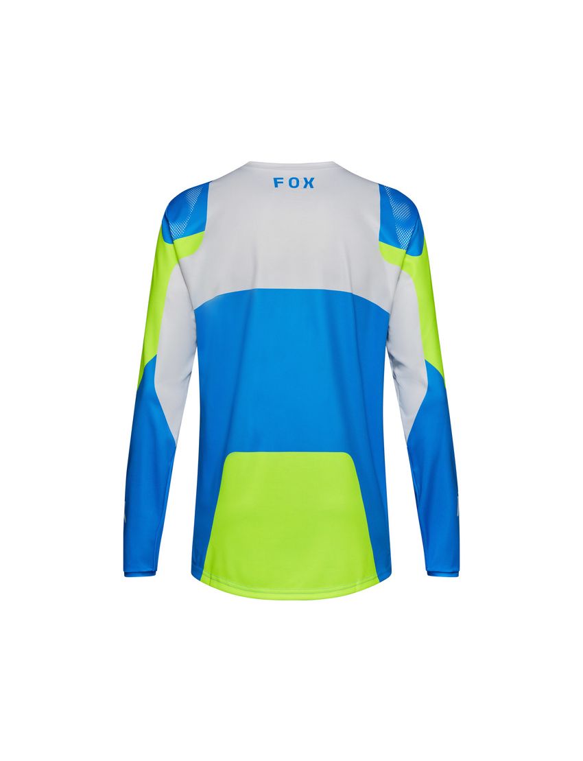 Fox Koszulka Rowerowa Z DŁugim RĘkawem  Ranger Tactile Blue Jewel S