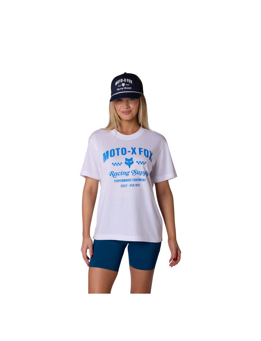 Fox T-shirt Damski  Supply White M