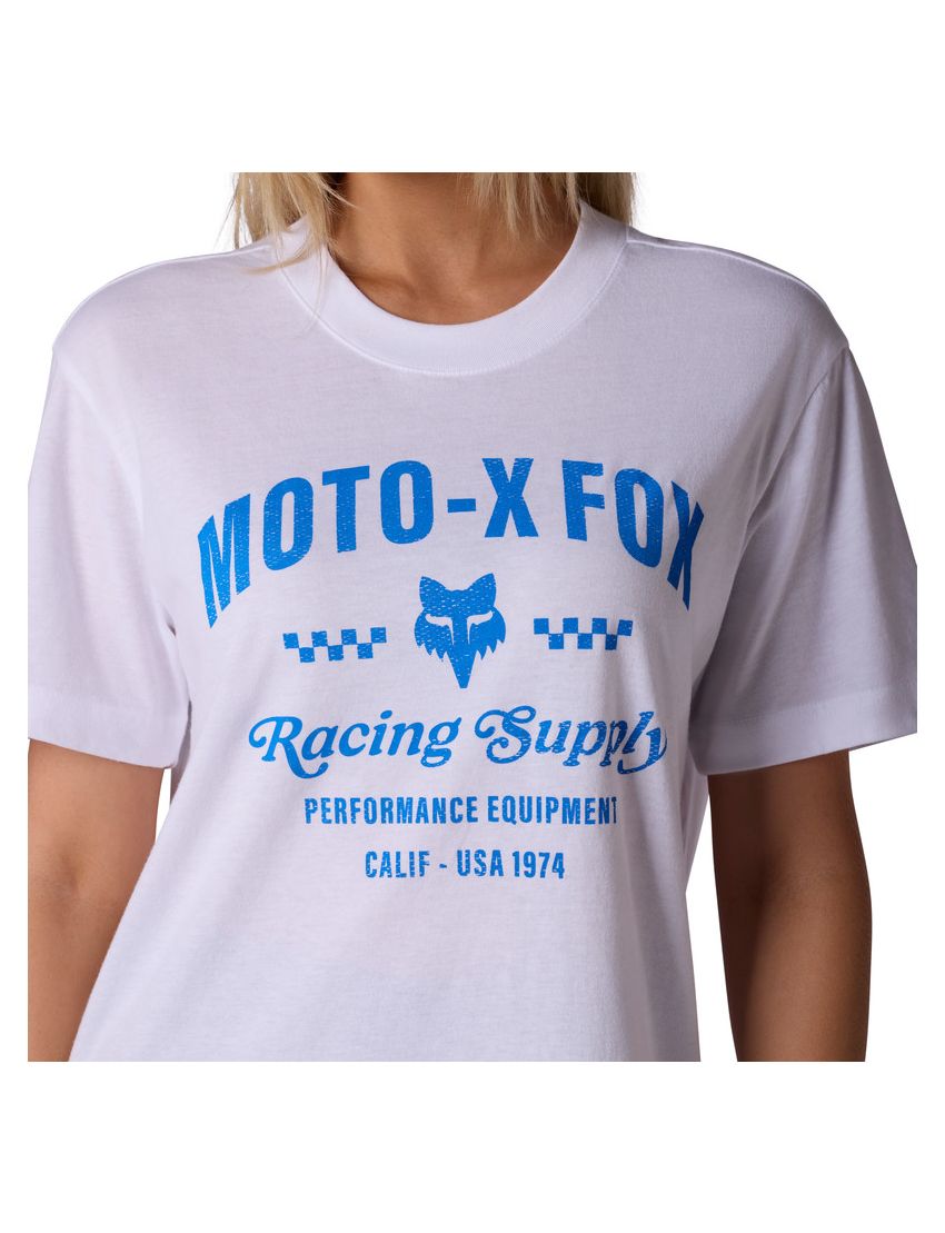 Fox T-shirt Damski  Supply White M
