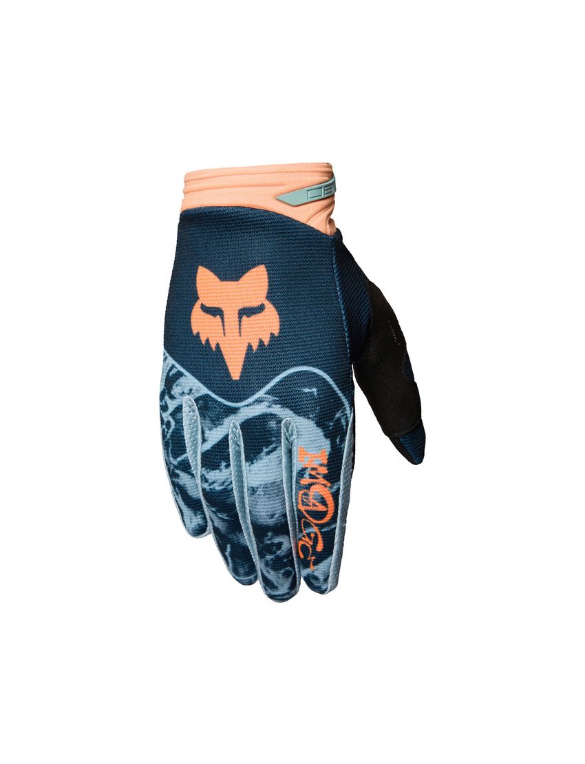 Fox RĘkawice Motocyklowe  180 Image Print Galaxy Blue S