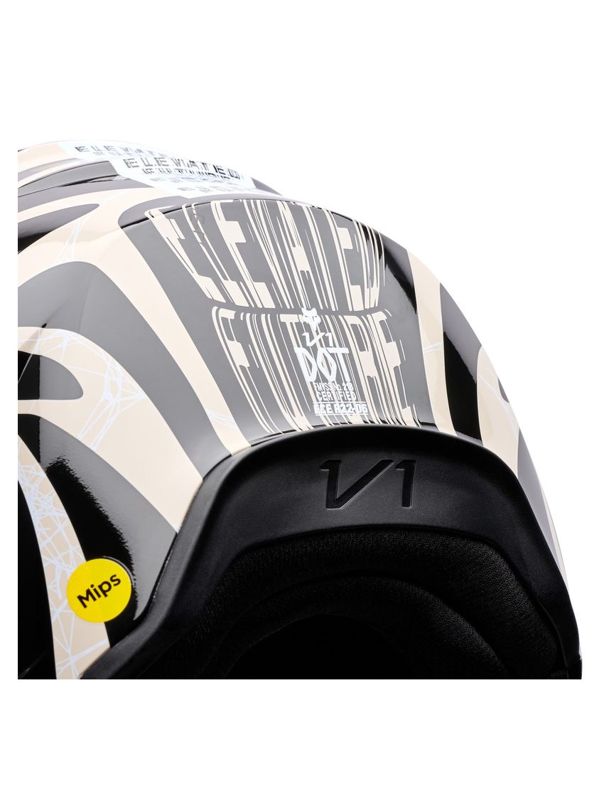 Fox Kask Motocyklowy  V1 Diffuse Se Black Xs