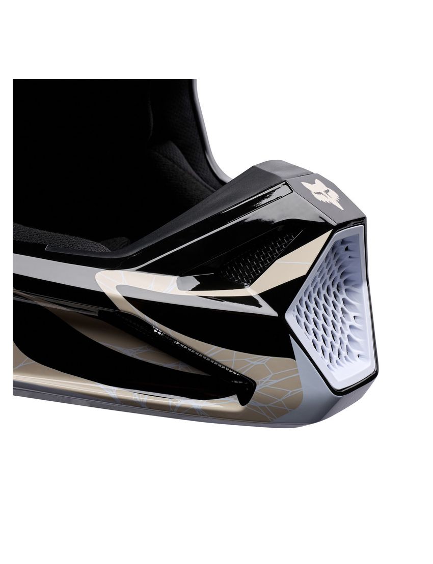Fox Kask Motocyklowy  V1 Diffuse Se Black Xs