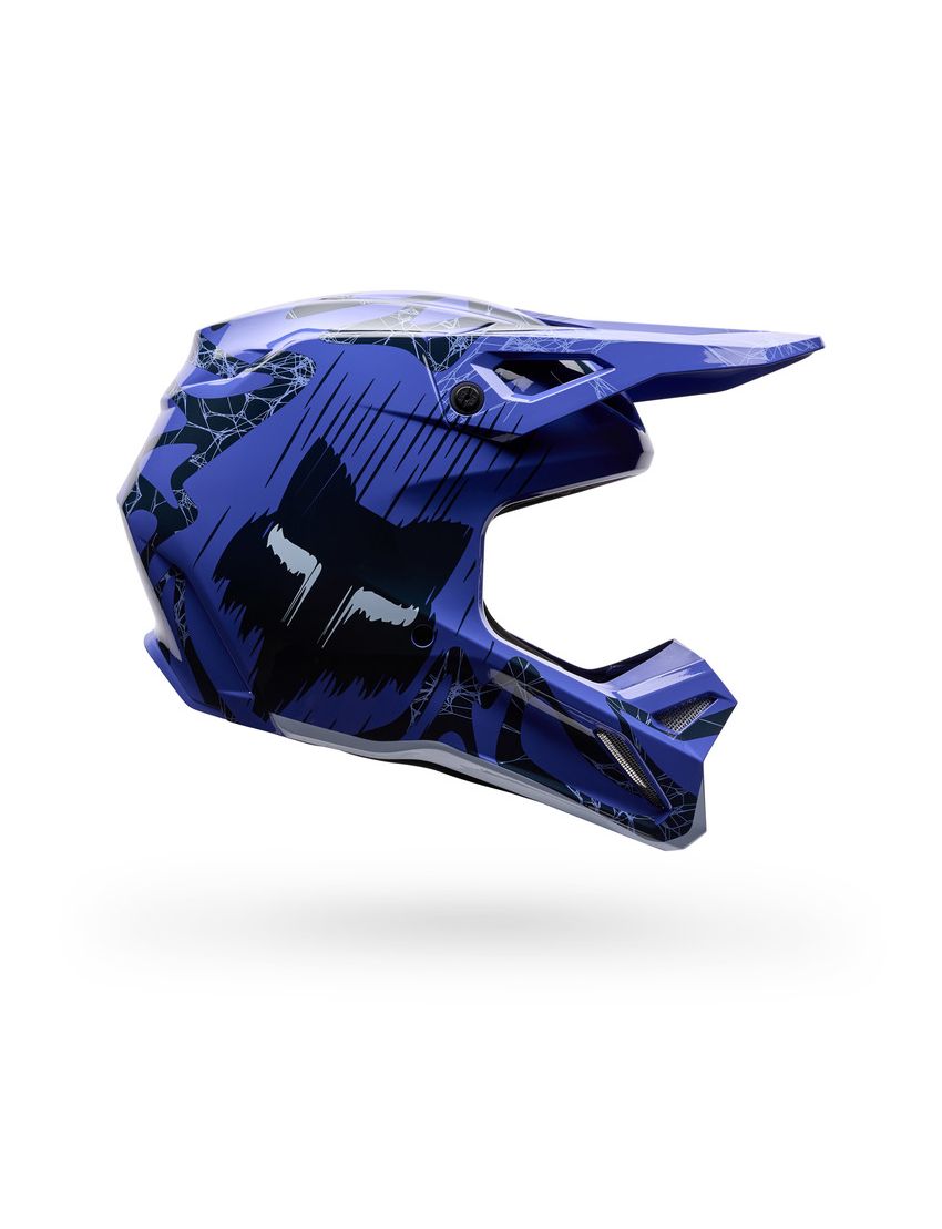 Fox Kask Motocyklowy  V1 Diffuse Se Purple Dove S