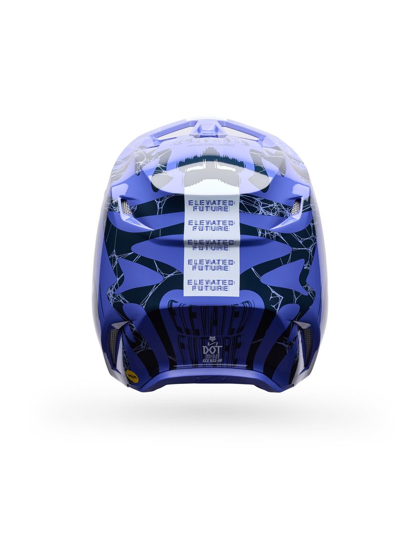 Fox Kask Motocyklowy  V1 Diffuse Se Purple Dove S