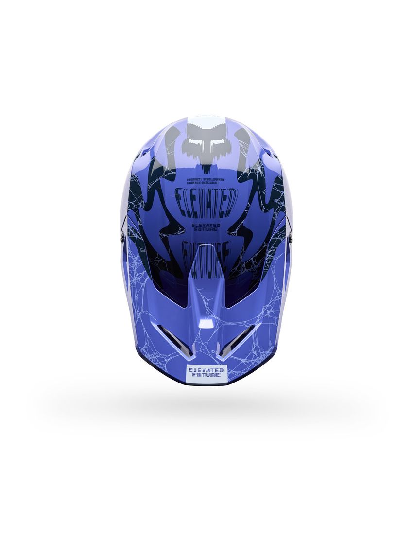 Fox Kask Motocyklowy  V1 Diffuse Se Purple Dove S