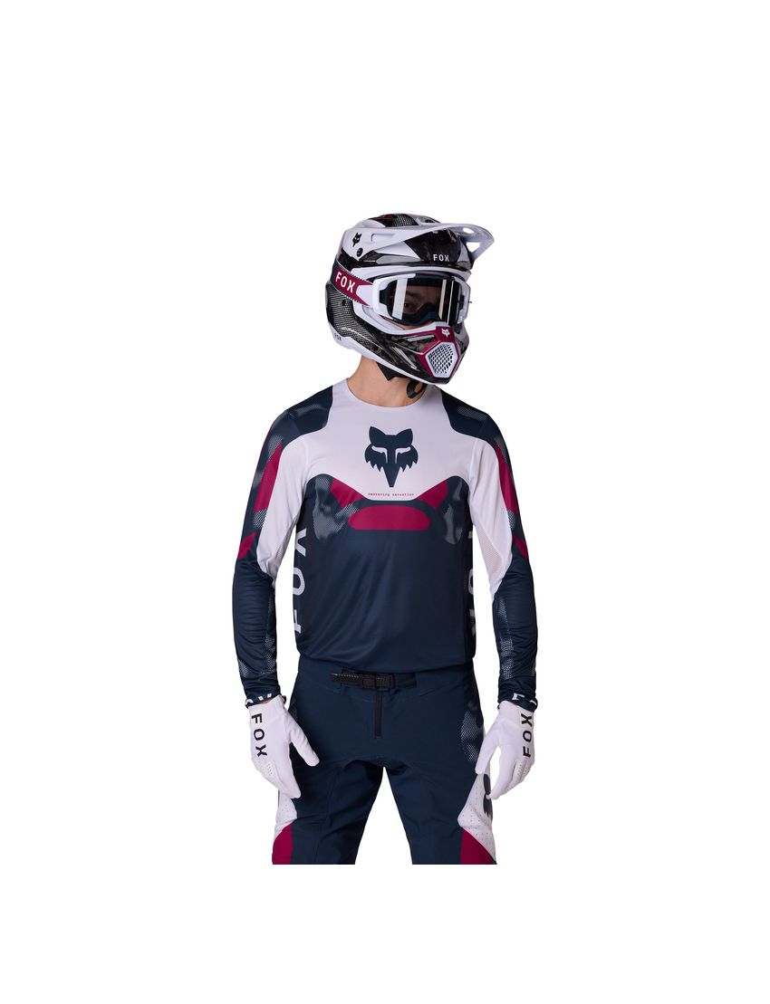 Fox Bluza Motocyklowa  Flexair Tactile White S