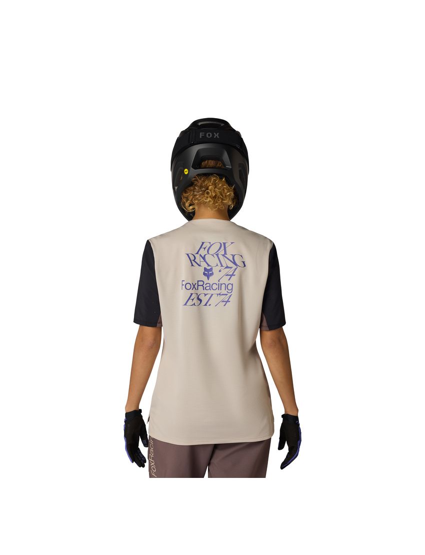 Fox Koszulka Rowerowa Damska  Defend Park Chalk Xs