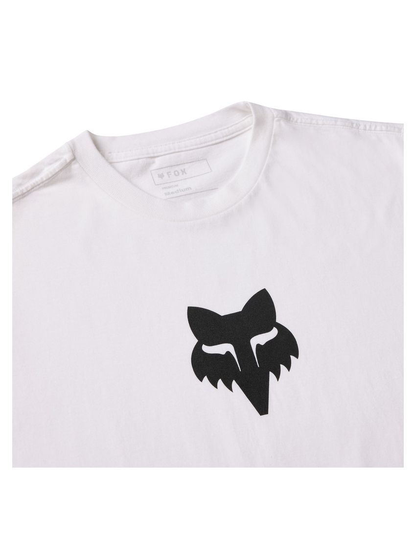 Fox T-shirt  Head 195 Original Optic White S