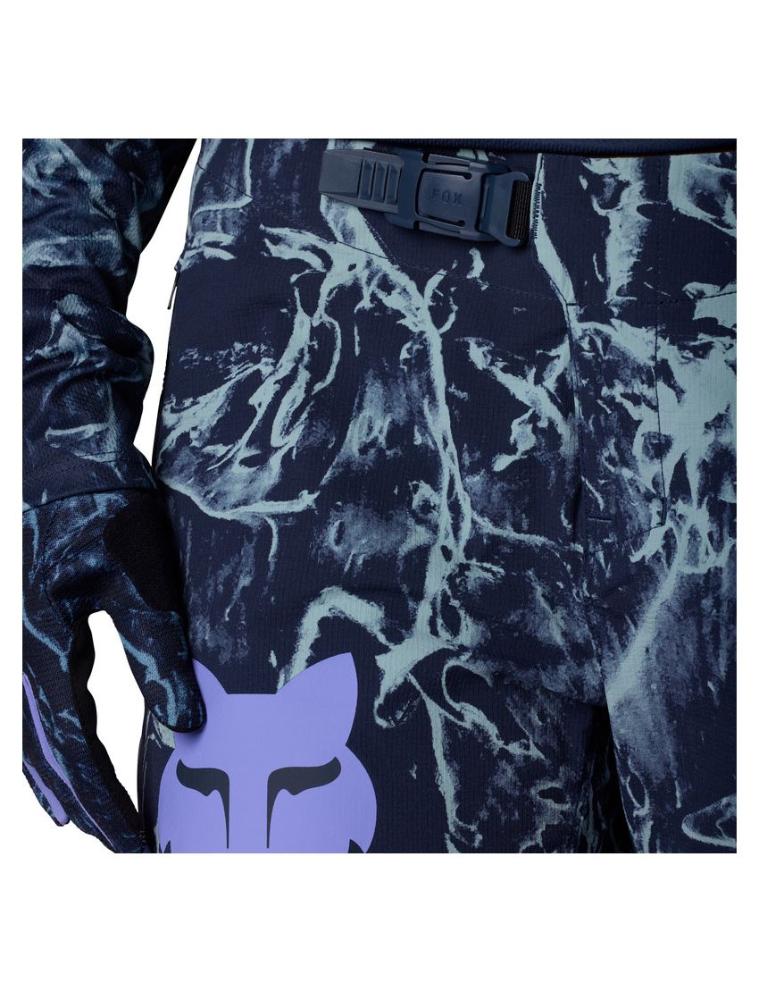 Fox Spodnie Rowerowe Damskie  Ranger Image Print Arctic Blue 2