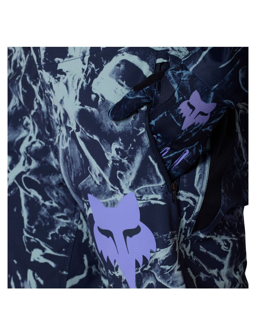 Fox Spodnie Rowerowe Damskie  Ranger Image Print Arctic Blue 2