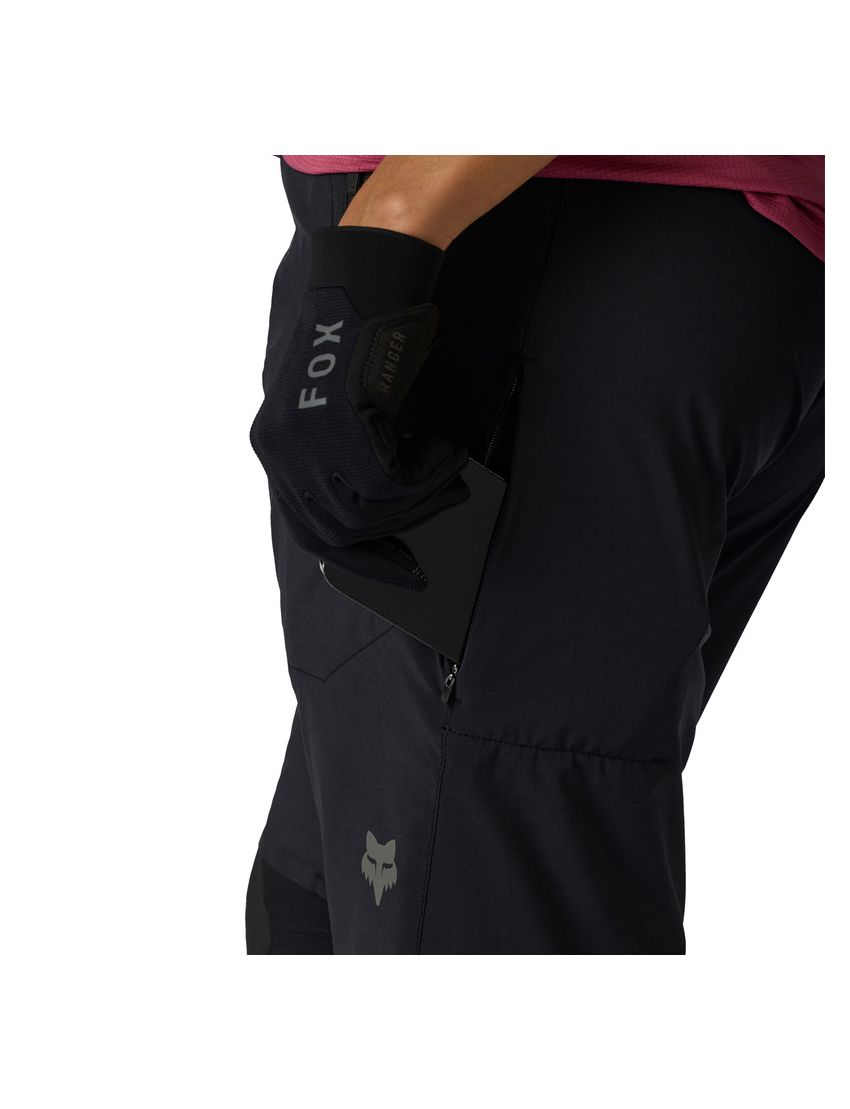 Fox Spodenki Rowerowe Damskie  Flexair Black Xl