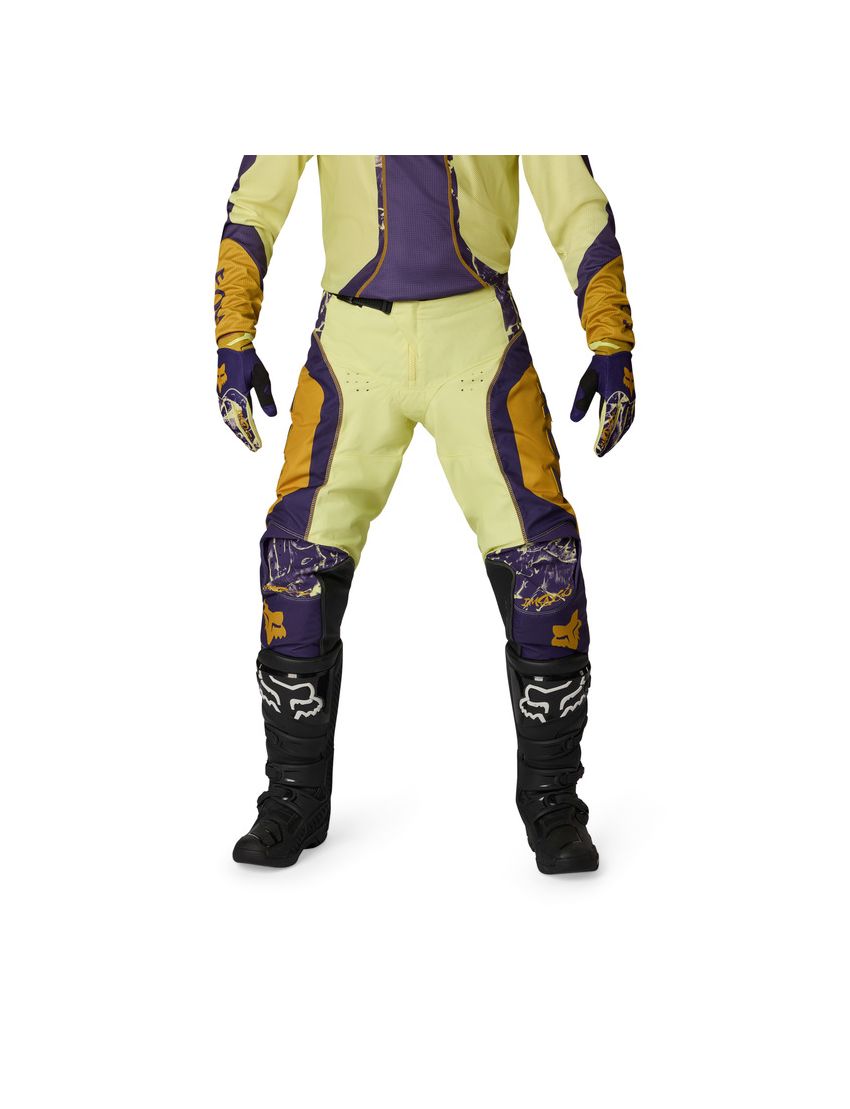 Fox Spodnie Motocyklowe  180 Image Print Pear Yellow 38