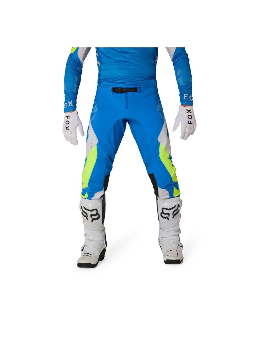 Fox Spodnie Motocyklowe  Flexair Tactile Blue Jewel 32