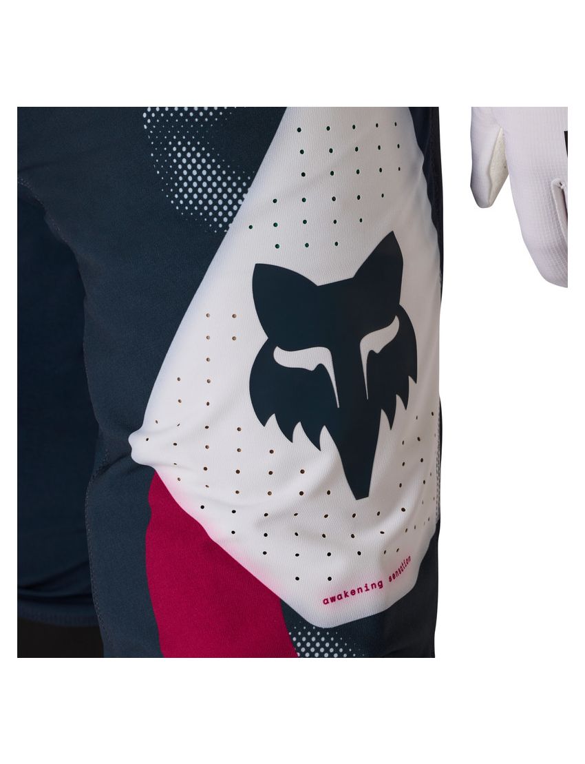 Fox Spodnie Motocyklowe  Flexair Tactile White 32