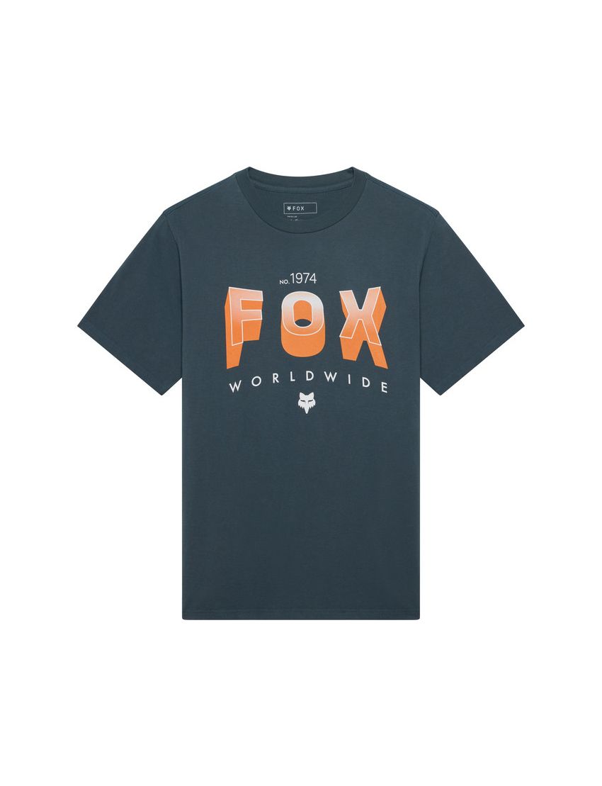 Fox T-shirt  Block 195 Original Deep Cobalt S