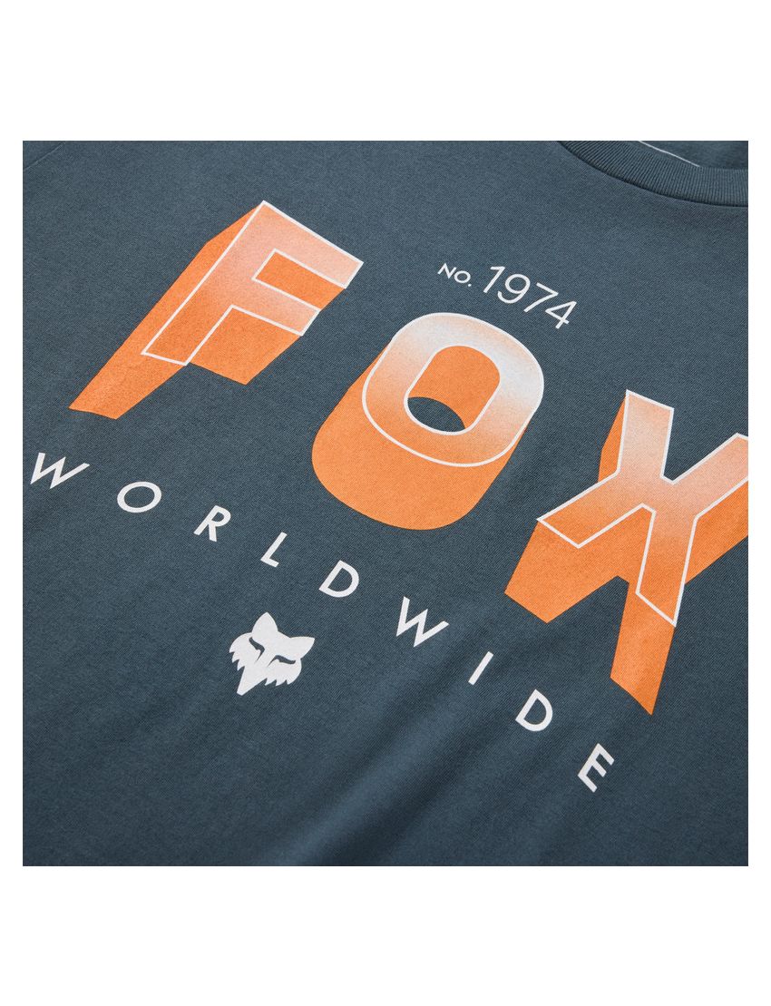 Fox T-shirt  Block 195 Original Deep Cobalt S