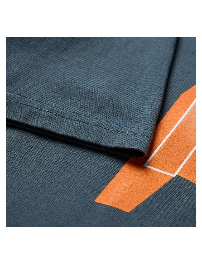 Fox T-shirt  Block 195 Original Deep Cobalt S